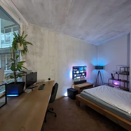 아파트 Modernes Studio Im Zentrum Von 취리히